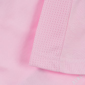 Тениска с логото на бранда, розов цвят Adidas 372648 3