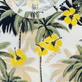 Тениска с принт на палми, многоцветна JACK&JONES JUNIOR 372693 2