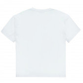 Тениска с принт, бял цвят Liu Jo 372743 4