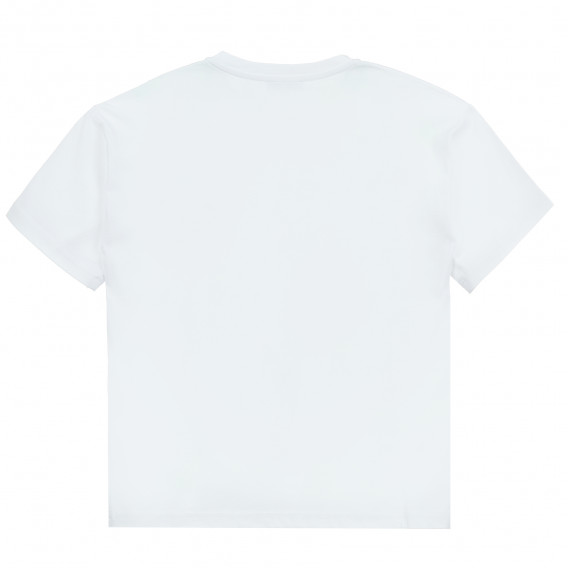 Тениска с принт, бял цвят Liu Jo 372743 4