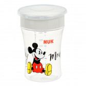 Полипропиленова чаша, Magic, Mickey, 230 мл., сива NUK 372989 