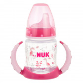 Полипропиленово шише за сок, First Choice, 150 мл., розово NUK 373032 