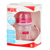 Полипропиленово шише за сок, First Choice, 150 мл., розово NUK 373038 7