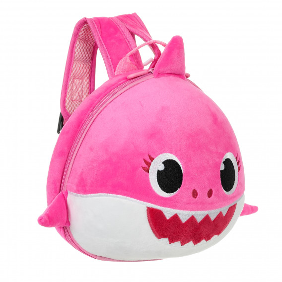 Детска раница - акула за момиче, розова Supercute 373394 2