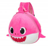 Детска раница - акула за момиче, розова Supercute 373395 3