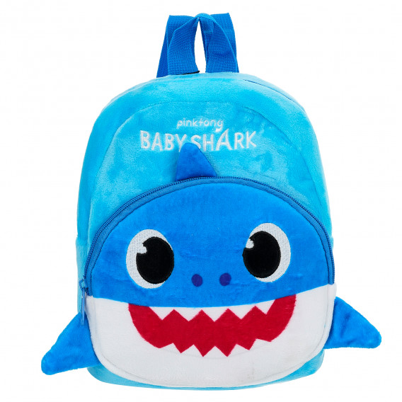 Плюшена раничка Baby Shark , синя BABY SHARK 373692 
