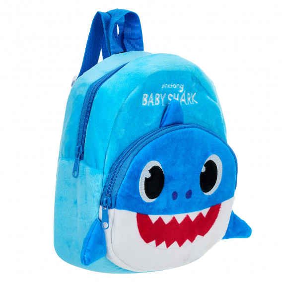Плюшена раничка Baby Shark , синя BABY SHARK 373694 3
