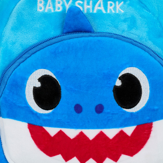 Плюшена раничка Baby Shark , синя BABY SHARK 373698 7