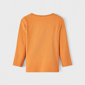Памучна блуза Cool за бебе, оранжева Name it 373955 2