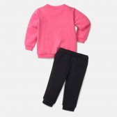 Спортен комплект с името на бранда за бебе, розово и черно Puma 374380 2