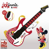 Детска електронна китара с микрофон Мини Маус Minnie Mouse 3746 