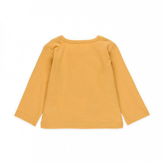 Памучна блуза Have fun за бебе, жълта Boboli 374619 2