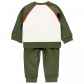 Памучен комплект Forest за бебе, зелен Boboli 374850 2