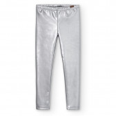 Кожен панталон тип клин, сребърен Boboli 375156 