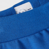 Памучен панталон с двуцветни ленти, светло син Name it 375380 5