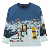 Памучна блуза Nature revolution, многоцветна DESIGUAL 375552 