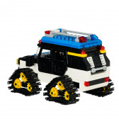 Конструктор полицейски камион, 315 части, BANBAO 375662 3