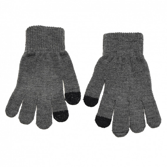 Ръкавици за момче сиви Idexe 375794 