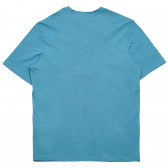 Памучна тениска с щампа, синя Original Marines 375822 4