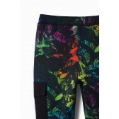 Спортен панталон с цветни акценти, тъмносин DESIGUAL 375978 7