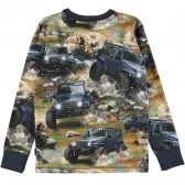 Блуза от органичен памук Jeeps, многоцветна Molo 376138 2