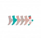 Комплект от пет броя разноцветни чорапи Name it 376167 9