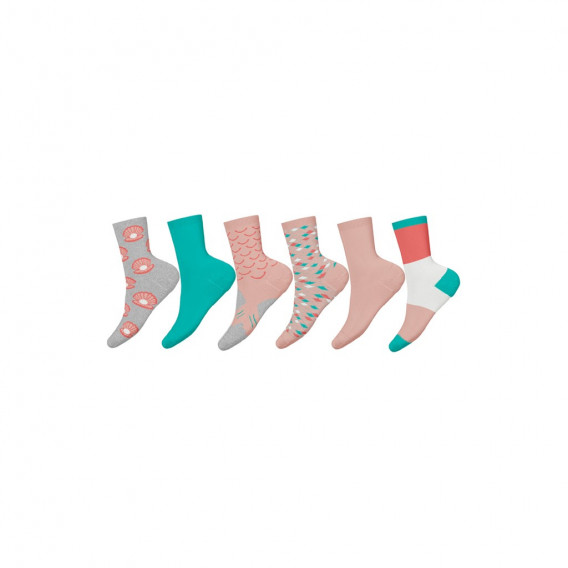 Комплект от пет броя разноцветни чорапи Name it 376167 9