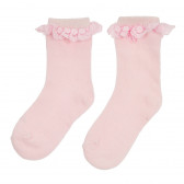 Комплект от три чифта чорапи с дантелени къдрички Cool club 376404 2