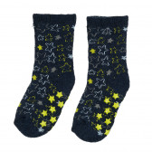 Комплект от три чифра чорапи anti slip с принт на Космос Cool club 376426 3
