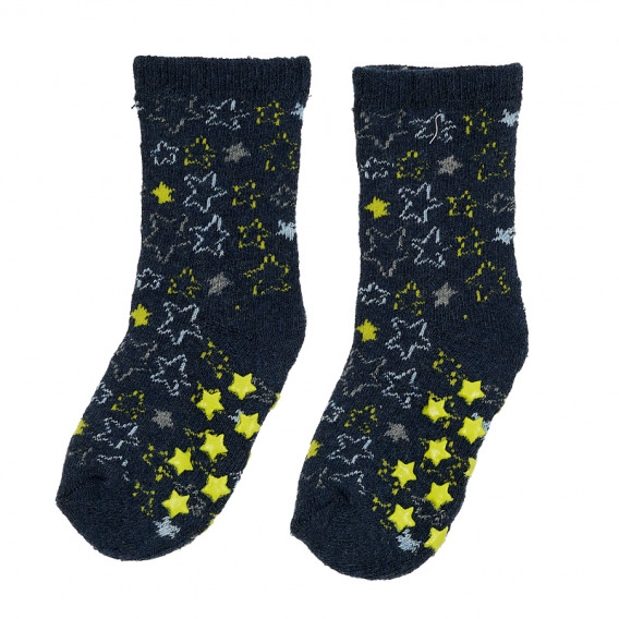 Комплект от три чифра чорапи anti slip с принт на Космос Cool club 376426 3