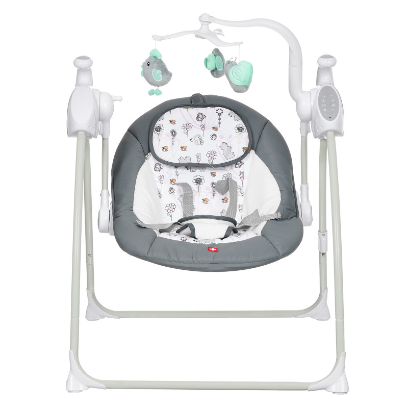 Електрическа люлка за бебе, Hana Zizito, зелена  376591