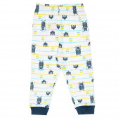 Памучна пижама с къс ръкав за бебе, многоцветна Cool club 376680 6