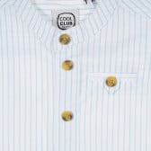 Памучен комплект риза с елек за бебе Cool club 376813 6