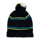 Плетена зимна шапка, синя Cool club 376901 4