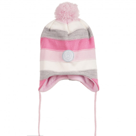 Плетена шапка, розова Cool club 376945 