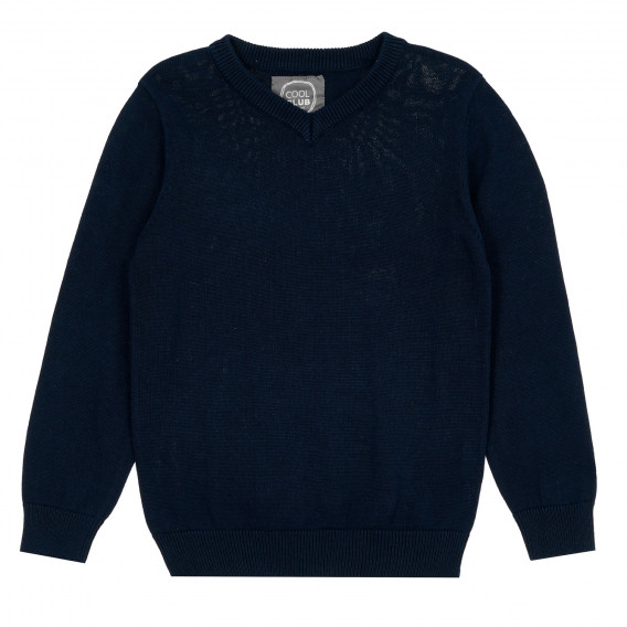 Памучен пуловер с изчистен дизайн Cool club 377432 
