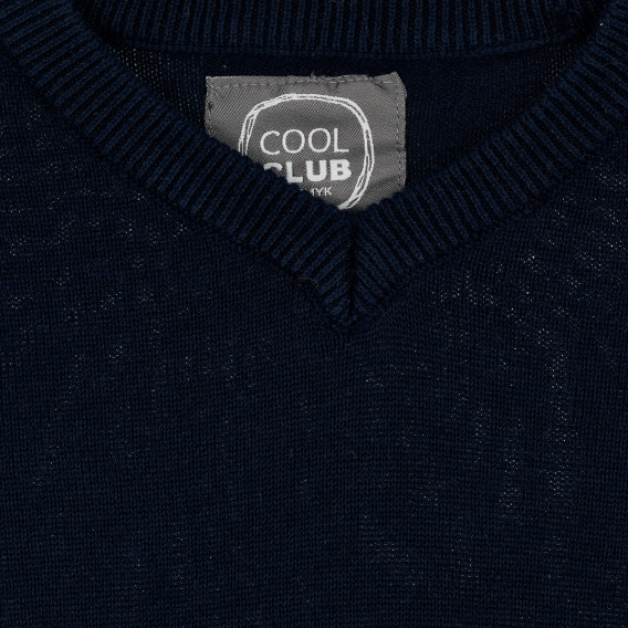 Памучен пуловер с изчистен дизайн Cool club 377433 2