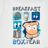 Памучна тениска с щампа Breakfast Cool club 377437 2
