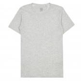 Комплект памучни тениски в бяло и сиво Cool club 377485 2