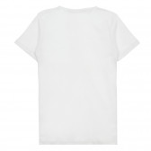 Комплект памучни тениски в бяло и сиво Cool club 377490 7