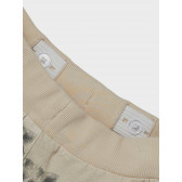 Панталон от органичен памик, сив Name it 377519 2