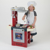 Детска кухня с аксесоари, Miele, червена Miele 377639 