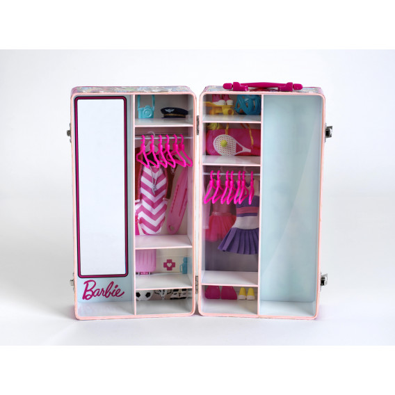 Детски гардероб Barbie, розов Barbie 377644 3