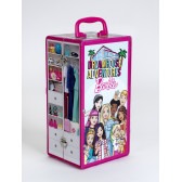 Детски гардероб Barbie, розов Barbie 377645 4