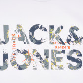 Памучна блуза, бяла JACK&JONES 377707 2