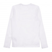 Памучна блуза, бяла JACK&JONES 377709 4