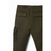 Карго панталон ADLER, тъмнозелен DESIGUAL 378153 2