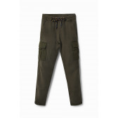 Карго панталон ADLER, тъмнозелен DESIGUAL 378157 