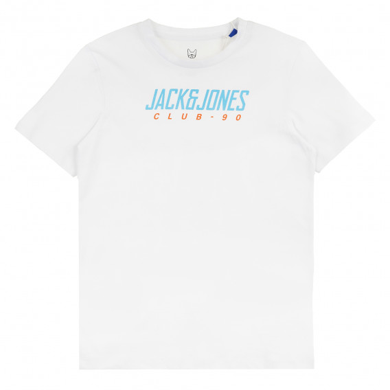 Памучна тениска, бял цвят JACK&JONES JUNIOR 378214 