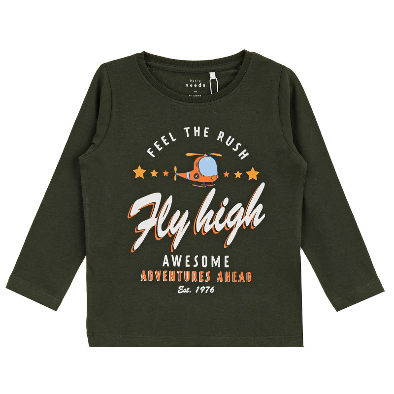 Памучна блуза Fly High  378293